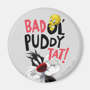 SYLVESTER™ & TWEETY™ - Bad Ol'Puddy-Tat Magnet
