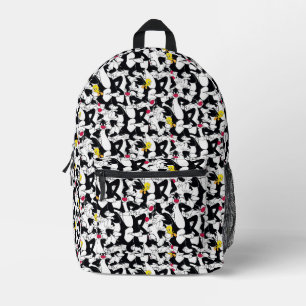 SYLVESTER™ & TWEETY™ Muster Bedruckter Rucksack