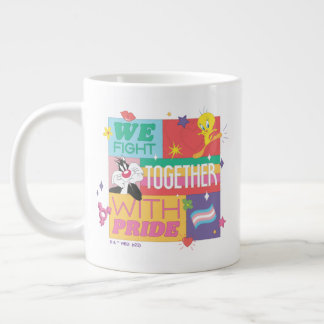SYLVESTER™ & TWEETY™| Wir kämpfen mit Stolz Jumbo-Tasse