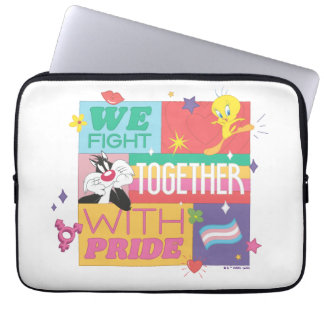 SYLVESTER™ & TWEETY™| Wir kämpfen mit Stolz Laptopschutzhülle