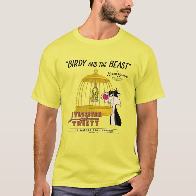 SYLVESTER™ & TWEEY™ | Birdy and Beast T-Shirt (Vorderseite)