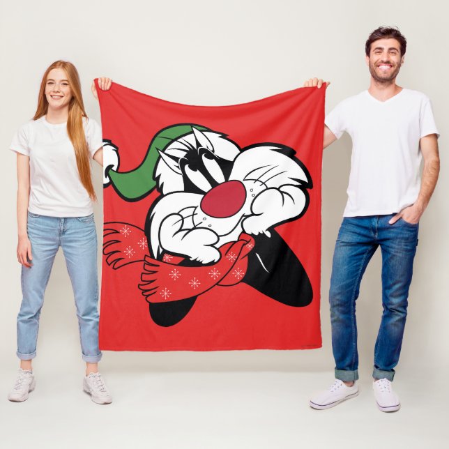 SYLVESTER™ Weihnachtsgedanken Fleecedecke (Beispiel)