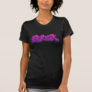 SYLVIA-Graffiti-Name - T-Shirt