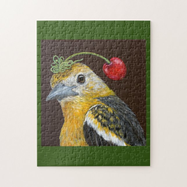 Sylvie the Baltimore oriole Puzzle (Vertikal)