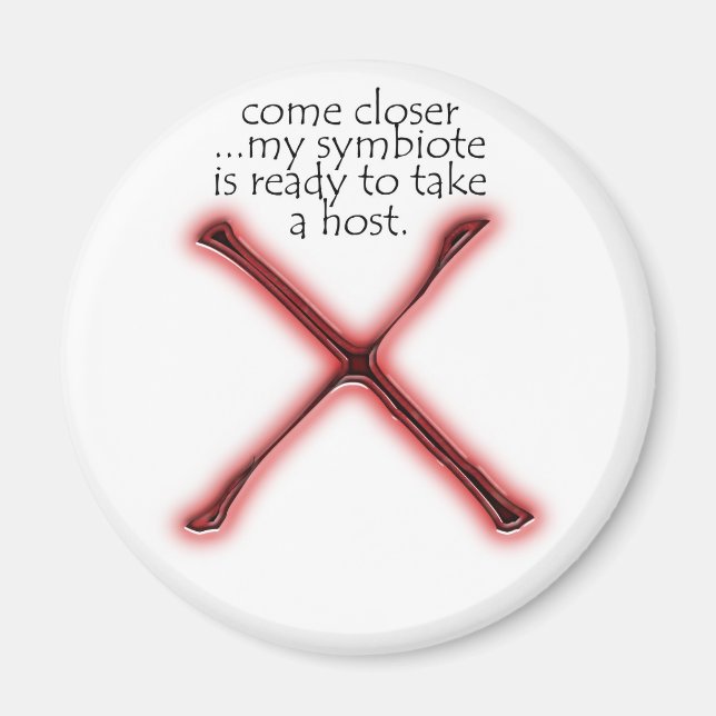 Symbiote Pouch Magnet (Vorne)