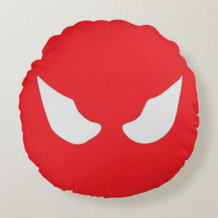 Symbiote Stare - Bold Rundes Kissen