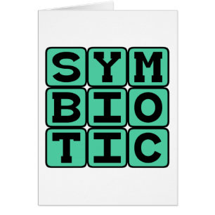 Symbiotische, voneinander abhängige Beziehung