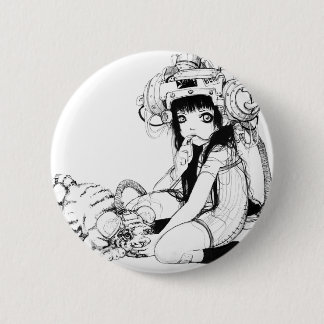 Symbiotischer Freund-Knopf Button