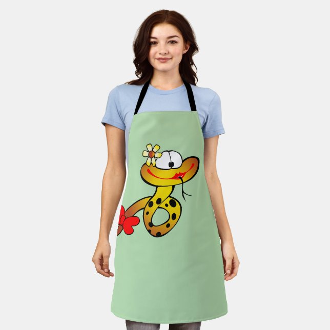 Symbol-2025 Schürze (Getragen)