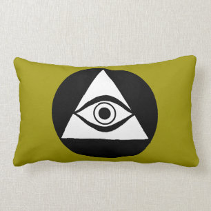 Symbol: Alles sehende Auge Lendenkissen