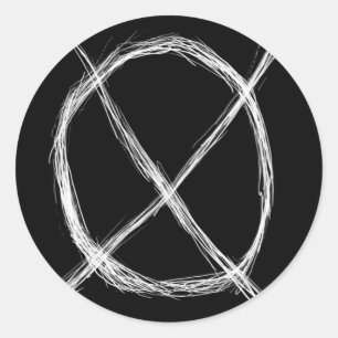Symbol-Aufkleber Runder Aufkleber
