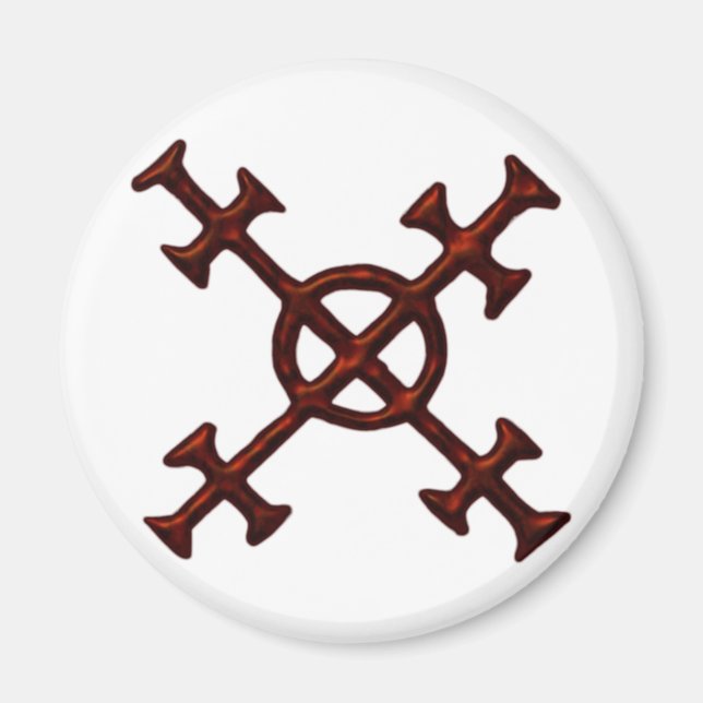 Symbol Chaos Magnet (Vorne)