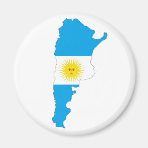 Symbol der argentinischen Landesflagge Magnet