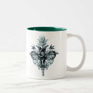 Symbol der Balancen-Tasse Zweifarbige Tasse