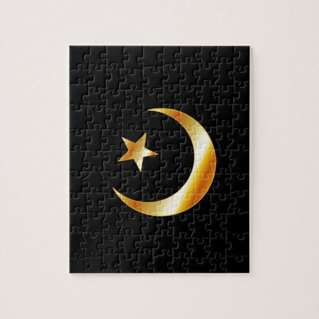 Symbol der Islamreligion Puzzle (Vertikal)