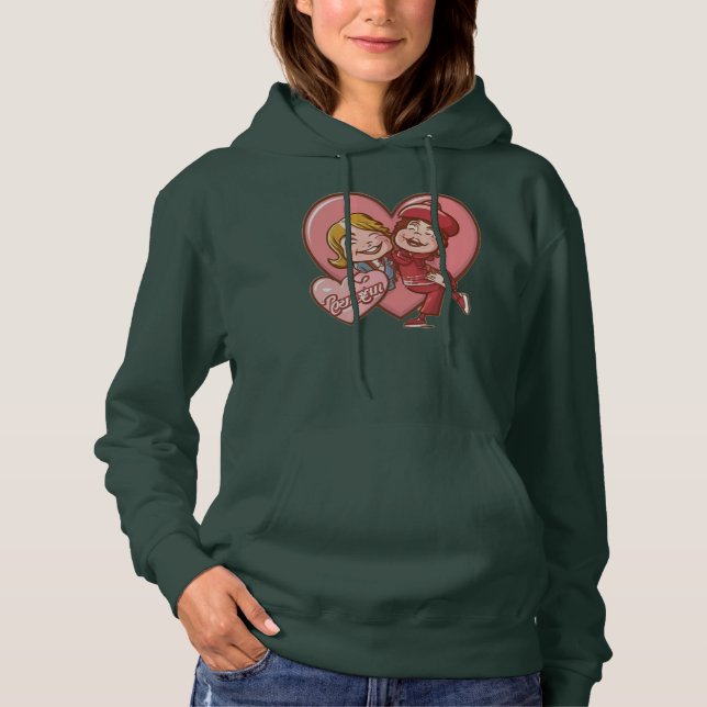 Symbol der Liebe Hoodie (Vorderseite)