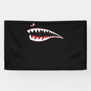 Symbol der "Shark Mouth Art" - Geschenk für den Ob Banner