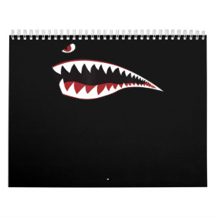 Symbol der "Shark Mouth Art" - Geschenk für den Ob Kalender
