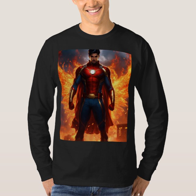 Symbol der Stärke, der Weisheit und des guten Glüc T-Shirt (Vorderseite)