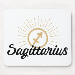 Symbol der Sternexplosion Sagittarius Mousepad