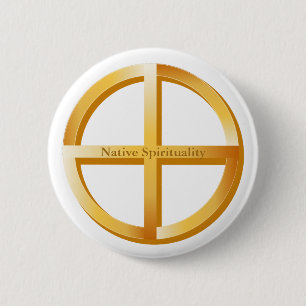 Symbol der systemeigenen Spiritualität Button