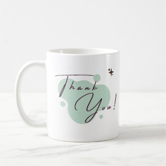Symbol der Wertschätzung: Sinnvoll "Danke" Kaffeetasse