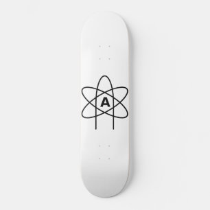 Symbol des Atheismus (Atom Emblem) Skateboard