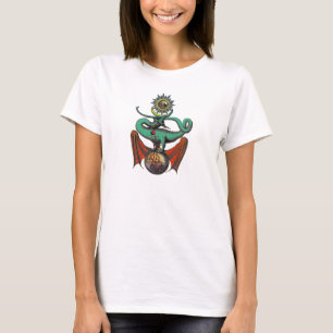 Symbol des mittelalterlichen Drachen T-Shirt