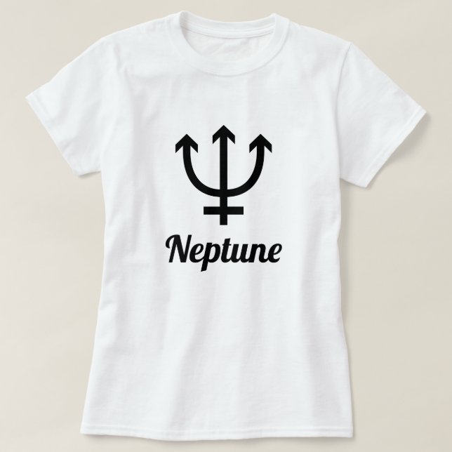 Symbol des Neptun T-Shirt (Design vorne)