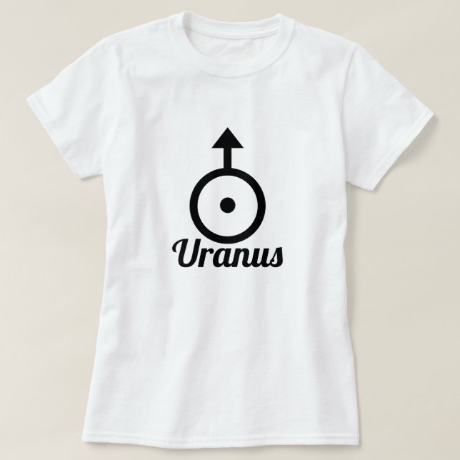 Symbol des Uranus T-Shirt (Design vorne)