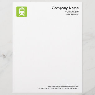 Symbol des Zuges - Martian Green Briefbogen