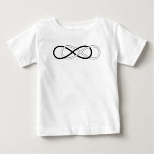Symbol Double Infinity Baby T-shirt