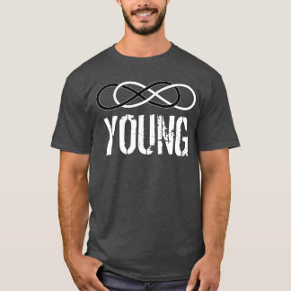 Symbol Double Infinity - Black & White + Young T-Shirt