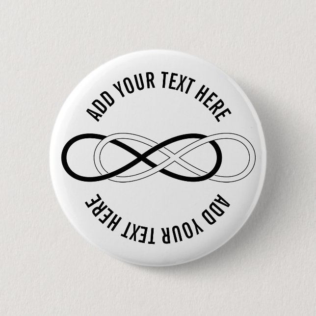 Symbol Double Infinity Button (Vorderseite)