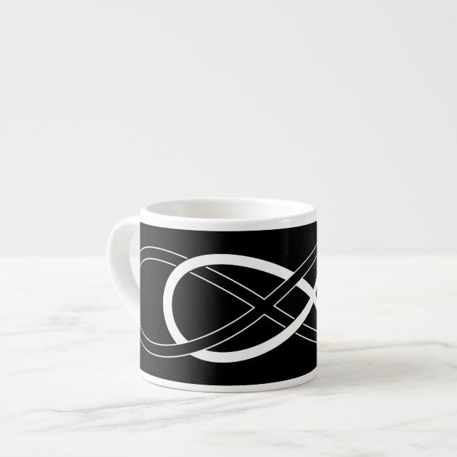 Symbol Double Infinity Espressotasse (Vorderseite Links)