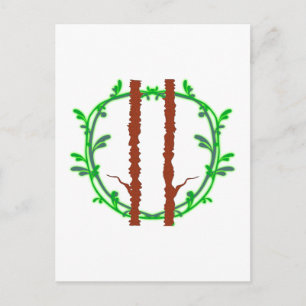 Symbol Druiden druids Postkarte