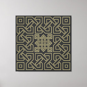 Symbol für arabische Kalligraphie Leinwanddruck