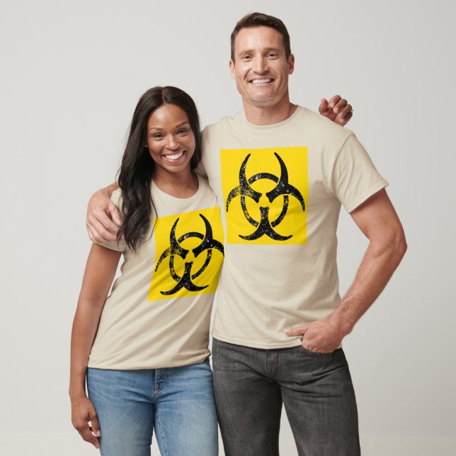 Symbol für Biogefährdung T-Shirt (Unisex)
