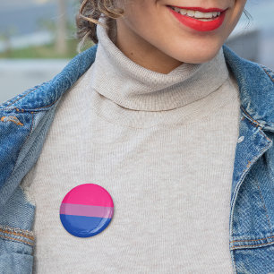 Symbol für Bisexuelle Flagge Geschlecht Diversity  Button
