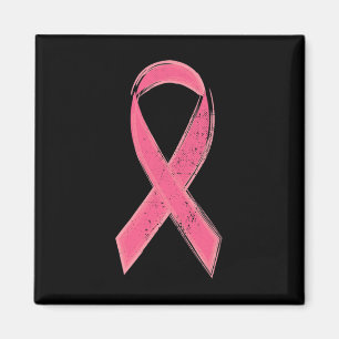 Symbol für Brustkrebs rosa Band-Bewusstseinskampf Magnet