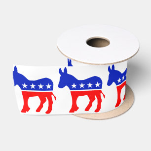 Symbol für demokratische Wahlen Satinband