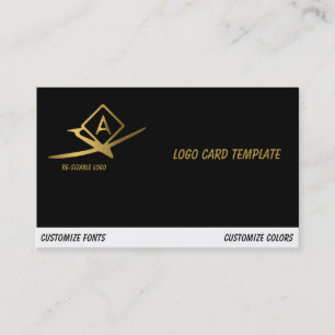 Symbol für den Bereich Aerobatic Practice Visitenkarte