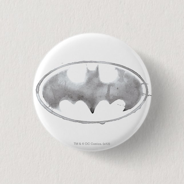 Symbol für den Kaffee - Grau Button (Vorderseite)