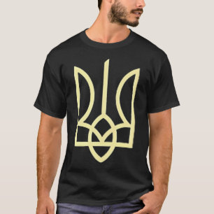 Symbol für den ukrainischen Militärtrident Mittelu T-Shirt