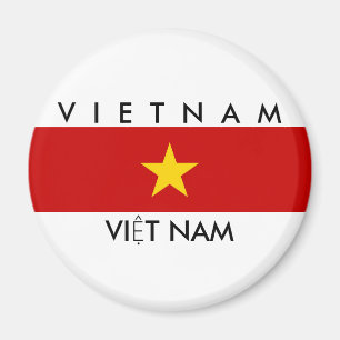 Symbol für die Bezeichnung der vietnam-Landesmarke Magnet