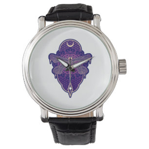 Symbol für die geometrische Blume der Mandala Life Armbanduhr