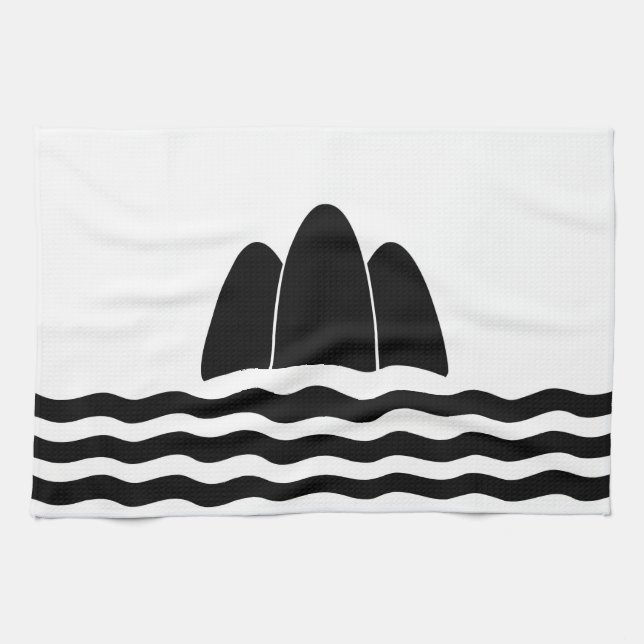 Symbol für die Inselregion Gozo Malta Handtuch (Horizontal)