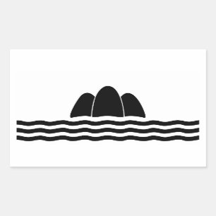 Symbol für die Inselregion Gozo Malta Rechteckiger Aufkleber