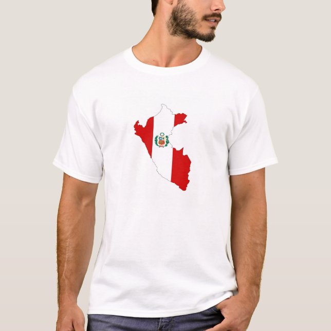 Symbol für die jeweilige Landesflagge T-Shirt (Vorderseite)