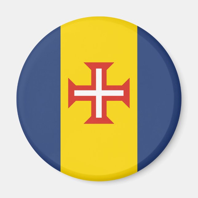 Symbol für die portugiesische Provinz Madeira Magnet (Vorne)